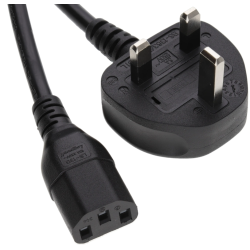 Mains lead (UK MAins Plug and IEC C13 male)