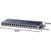 16GbE Port desktop network switch, unmanaged SG116