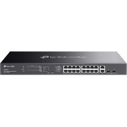 16GbE Port, Cloud managed PoE+ Switch w/ 2 x 1GbE RJ45 and 2 x 1G SFP Ports